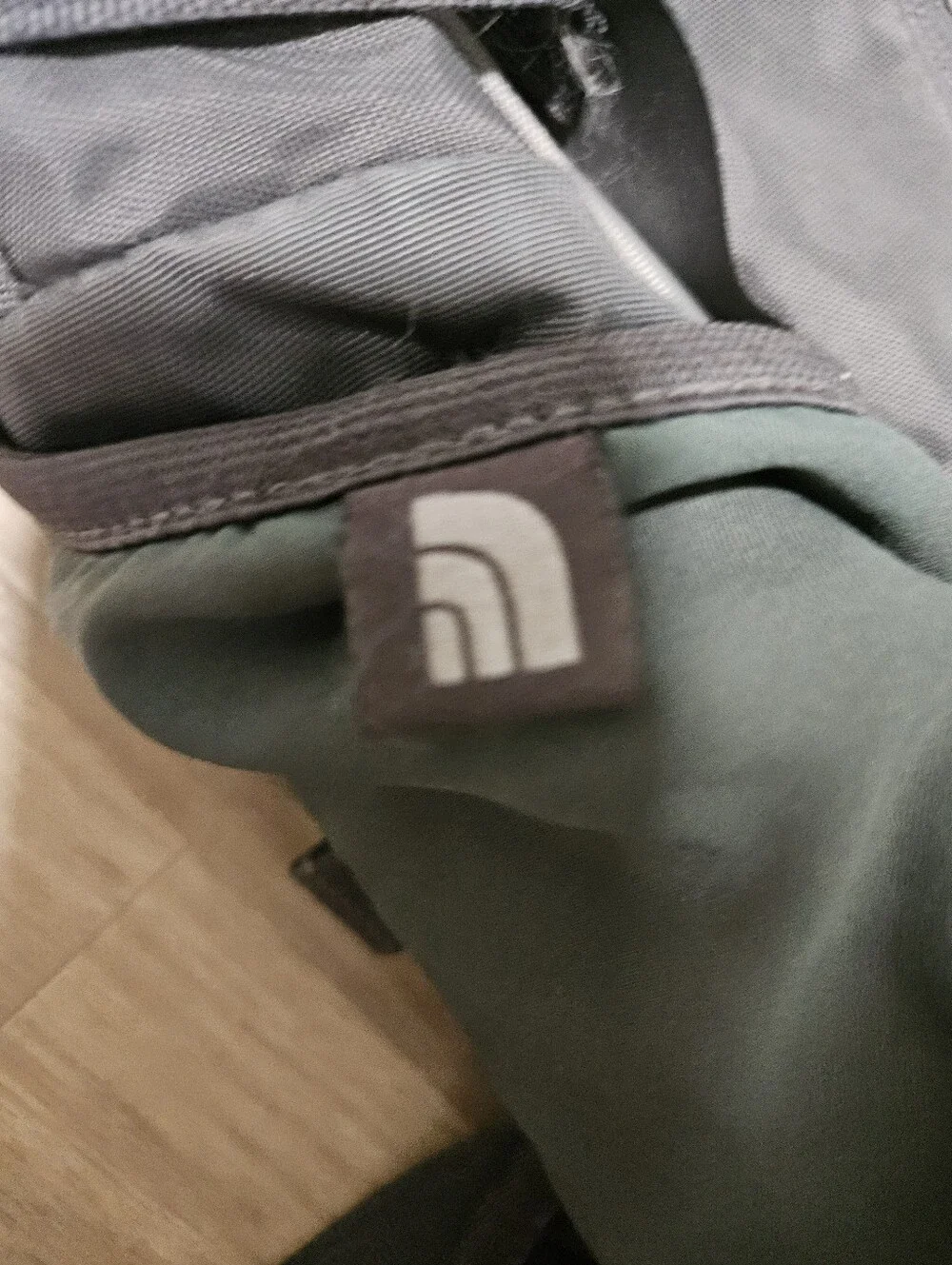 The North Face Surge Backpack Gray Black Laptop Travel School Bag
